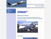 Tablet Screenshot of fairchild-dornier.com